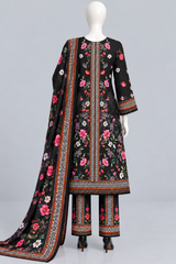 Black Floral Elegance